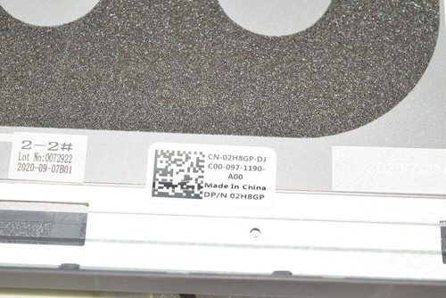New 02H8GP For Dell Vostro 14 5401 5402 V5401 V5402 LCD Rear Lid Top Back Cover - Afbeelding 4 van 4