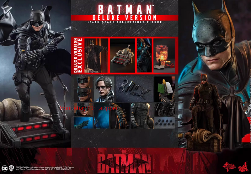 【HOTTOYS】バットマン&タンブラーセット1/6 Hot Toys 1/6 Mms639 New Batman Robert Pattinson Deluxe Ver. Action