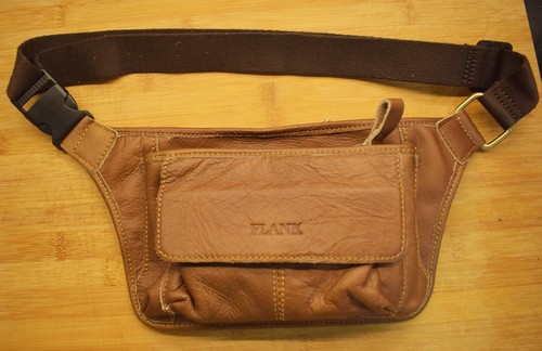 MEN'S GENUINE LEATHER SLING BAG BACKPACK SMALL SPO