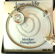 Love This Life My Mother My Friend Expandable Bangle You Rock 