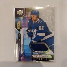 2021-22 Upper Deck Premier Rookie Auto Patch Gabriel Fortier