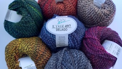 ONline Linie 497 Delago - Handstrick garn  Winter Stricken super weich