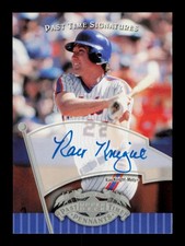 2005 UD Past Time Pennants #KN Ray Knight AUTO Past Time Signatures Silver Mets