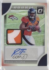 2018 Donruss Optic Rookie 25/35 Royce Freeman #RPA-RF Patch Auto 0ne3