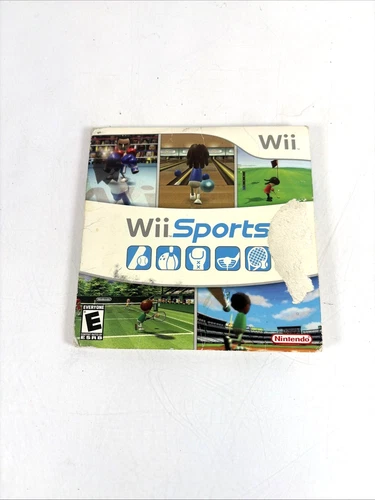 Wii Sports (Nintendo Wii, 2006) Cardboard Sleeve Complete