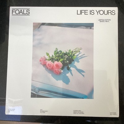 Foals - Life Is Yours  - New Sealed and Unplayed LP - White vinyl