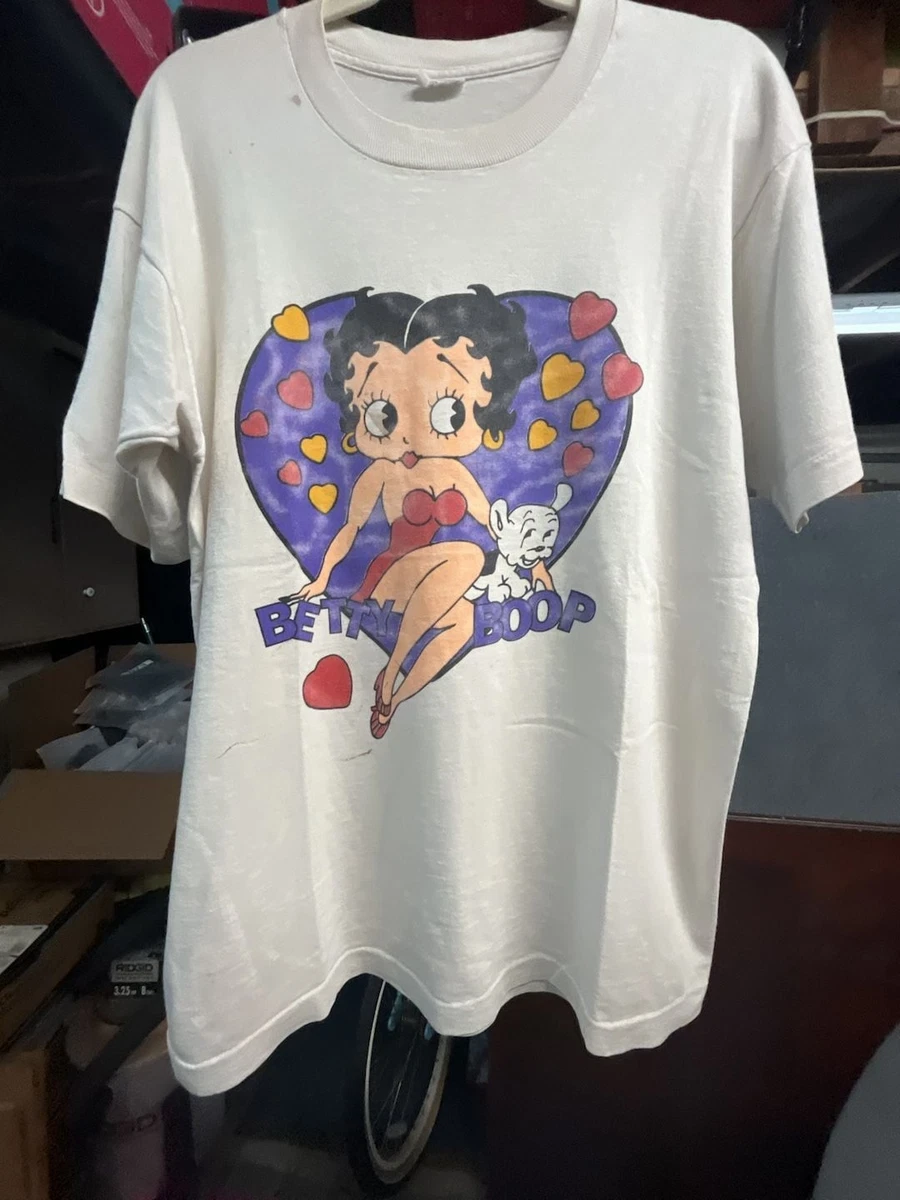 Betty Boop White T-Shirts for Men for sale | eBay