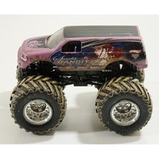 Hot Wheels Monster Jam Kids 164 Pink Scarlet Bandit Mud Tires Truck Hot Wheels Monster Jam Kids 164 Pink Scarlet Bandit Mud Tires Truck