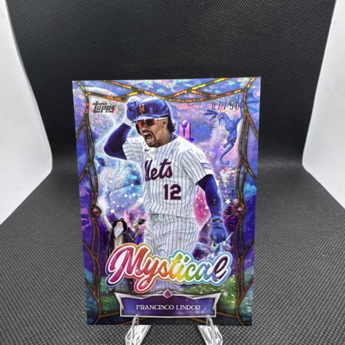 Francisco Lindor [Gold] #MYS-7 2025 Topps Update Mystical card