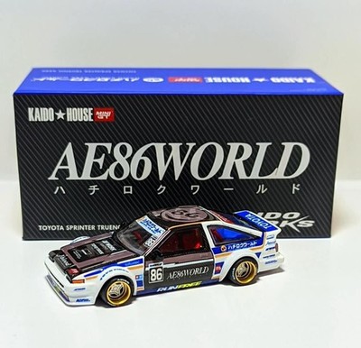 2*e様 コリンボ A-1 1/64 Die Cast TOYOTA COROLLA AE86 Levin Pandem E Prime Model Car