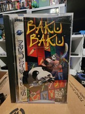 Baku Baku (Sega Saturn, 1996) Complete in Box 