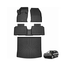 2015,2024 Ford Edge Floor Liners, Custom Fit, Durable All,Weather TPE