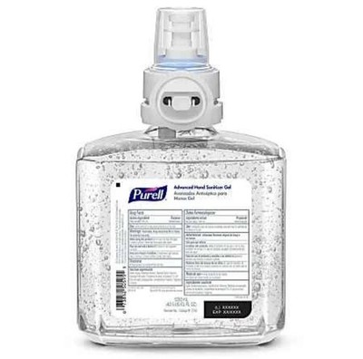 2 Refills PURELL Advanced Hand Sanitizer Gel Refill SAN ES8 1200ml