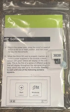 Nordictrack 2450 Treadmill Console ReProgram Micro SD Card 366388 & Instructions