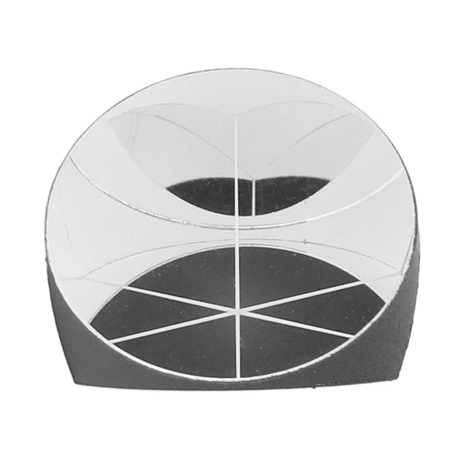 US Corner Cube Prism Optical Glass Coated Polished High Accuracy 25.4mm