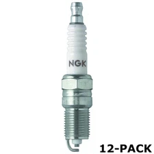 NGK Spark Plug 7891 (12-PACK); V-Power R5724-9 14mm Copper/Nickel, Tapered, 9