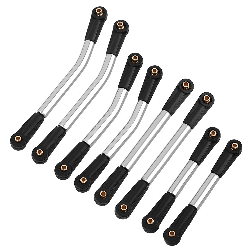 High Clearance 4 Links Set Stainless Steel Linkage kit for Base Camp Axial SC...