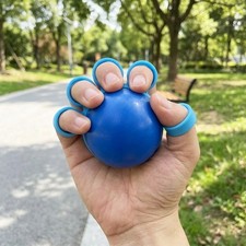 Safe Elastic Hand Grip Ball Finger Training Stress Relief Home Office Use