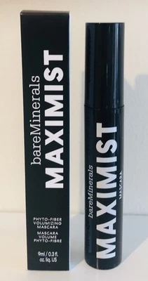 BAREMINERALS Bare Minerals Maximist Photo Fiber Maximum Black Volumizing Mascara 9ml BNIB