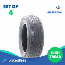 Set Of 4 Used 22565r17 Kumho Eco Solus Kl21 102h - 8.5-932 Set Of 4 Used 22565r17 Kumho Eco Solus Kl21 102h - 8.5-932