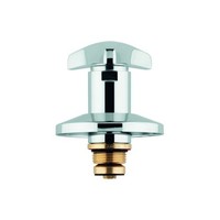 "Grohe Oberteil Trecorn 3/4\", Chrom, Markierung Blau"