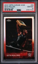 2015 Topps Chrome WWE Wrestling Cards 21