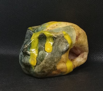 ''Melting Thoughts''-Expensive Original Clay Sculpture. Hand made & double glazed.