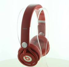 Beats Mixr Mixer Headphones Red Tested Working No Box and Cable