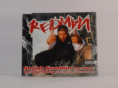 REDMAN FT ADAM F SMASH SUMTHIN' (G68) 4 Track CD Single including Picture Sleeve