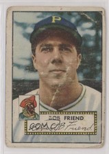1952 Topps Bob Friend #233 0e1b
