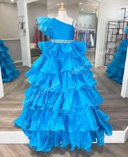 Jenniferwu Custom Made Girl Dress Evening Formal pageant Prom Dress Gown