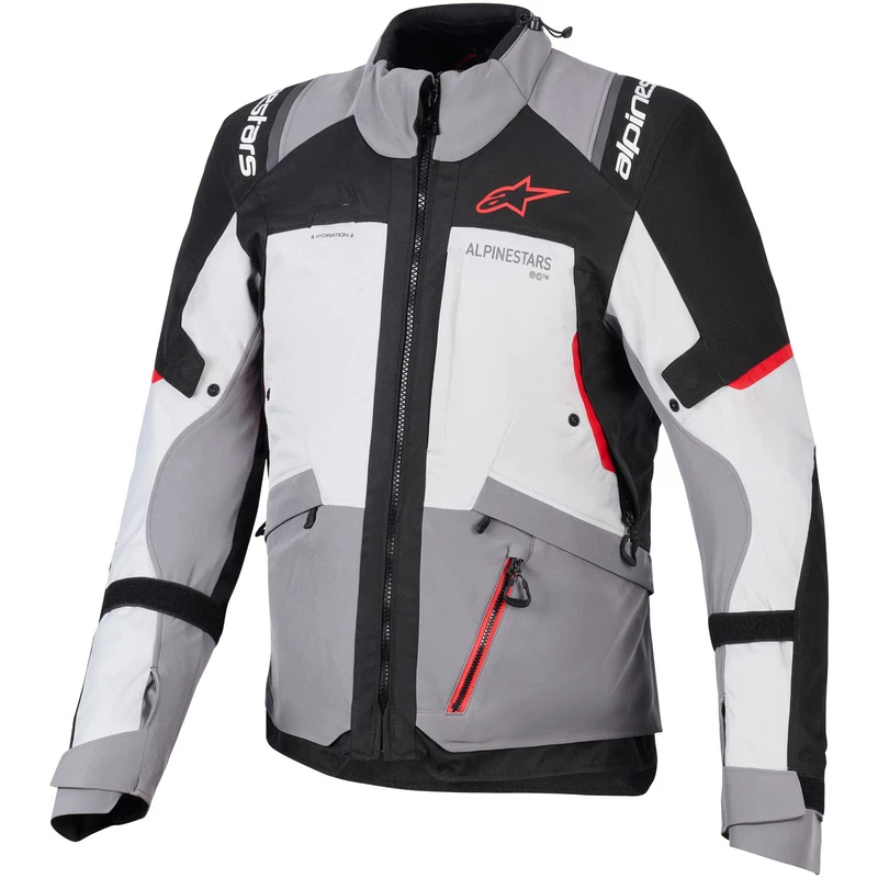 Alpinestars Andes V4 Drystar Grey Black Red, photo 2 of 7