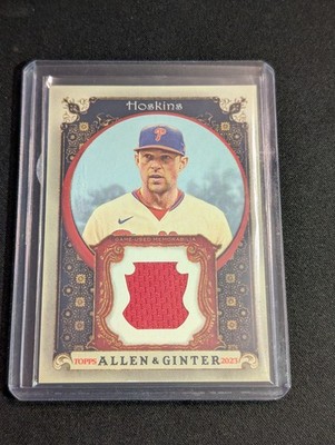 2023 Topps Allen & Ginter #AGRB-RH Rhys Hoskins Allen & Ginter Full-Size Relic