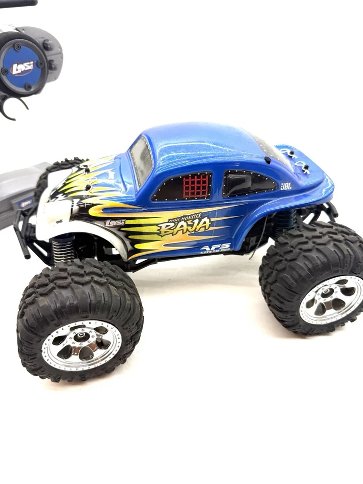 Losi Mini Monster Baja 4WD 1/18 Brushed Dual Motor Rc Truck/ Buggy - Image 2 of 4