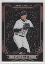 2019 Panini Chronicles Obsidian Electric Etch Red Prizm 22/25 Blake Snell 0jz3