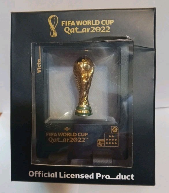 FIFA WORLD CUP カタール 2022 トロフィー フィギュア FIFA World Cup Qatar 2022 Trophy Replica Offical Licensed Pro_duct