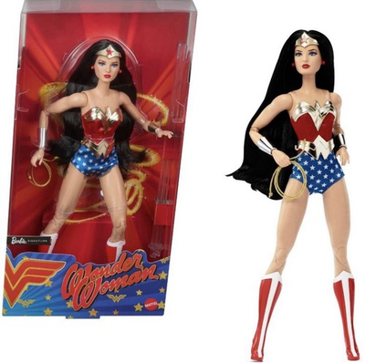 #ad Mattel WONDER WOMAN Barbie Signature 85th Anniversary Doll DC Comics ✨ $89.99