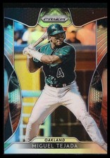 Miguel Tejada 2019 Panini Prizm Cosmic Haze Prizm Card!!