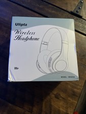 Uliptz Wireless Bluetooth Headphones, 65H Playtime, 6EQ Standard, Black
