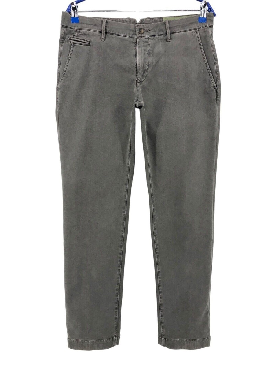 JACOB COHEN ACADEMY Men Bobby Comfort Chino Pants Trousers Size