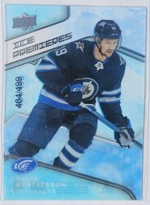 2019/20 Upper Deck Ice Hockey Rookie Premieres David Gustafsson #/499 Winnipeg