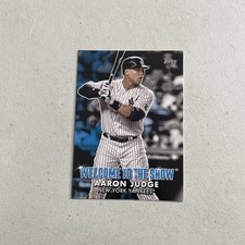 2022 Topps Baseball Welcome to the Show #WTTS-38 Aaron Judge