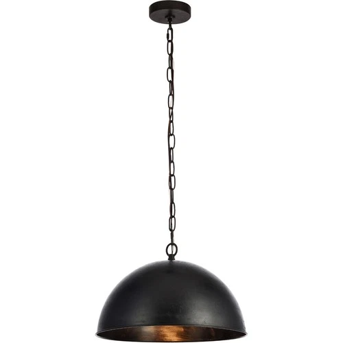 Living District LD6013D15BK Merce Pendant Vintage Black - Picture 1 of 6