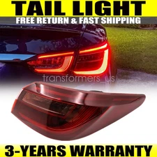 Right Tail Light Rear LED Lamp For Infiniti Q50 2018 2019 2020 2021 Passenger US