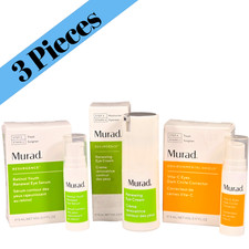 Murad 3 Piece Bundle: Renewing Eye Cream, Retinol Youth Eye Serum, Vita-C Eyes