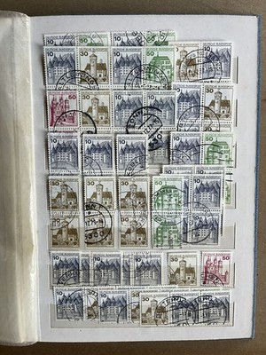 Briefmarkensammlung Westdeutschland Bundespost 50-90er Jahre + Österreich gebraucht
