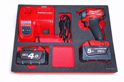 Schaumeinlage für Milwaukee FUEL  Akku-Schlagschrauber 1/4'' Hex Gen3 für HD-Box1