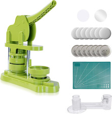 Button Maker Machine 58Mm 2.25 In Installation-Free, DIY Button Pin Maker Mach
