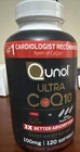 Qunol Ultra CoQ10 100 mg Supplement 3x Better Absorption 120 Exp 09/2027+