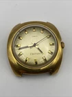 Classic Vintage Timex Electric A Cell Watch Men Gold Tone New Battery
